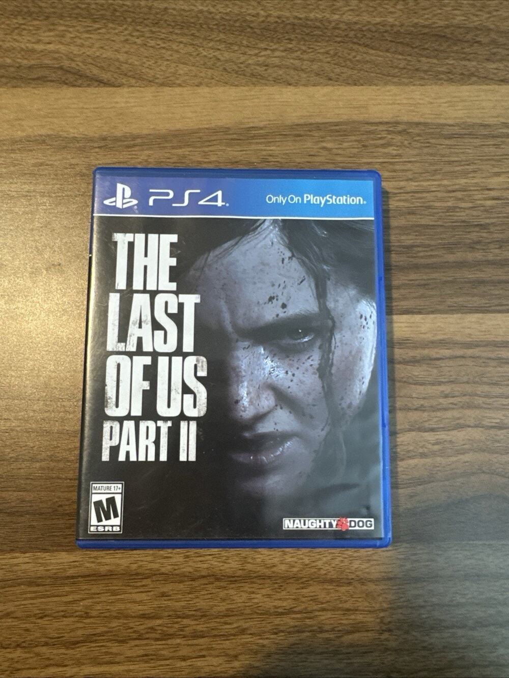 The Last of Us Part II 2 Blue Label Sony Playstation 4 PS4 No Manual